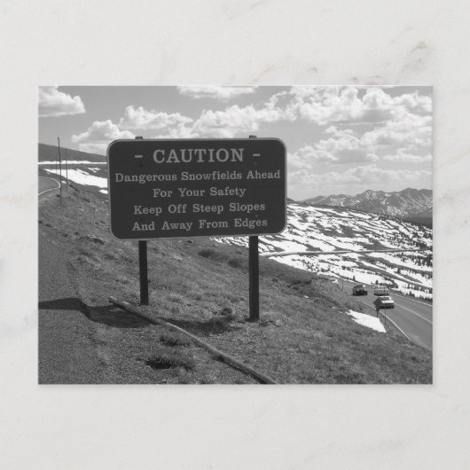 Rocky Mountain Nationalpark Postkarte (Vorderseite)