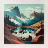 Rocky Mountain Nationalpark Puzzle (Vertikal)