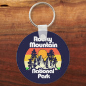 Rocky Mountain Nationalpark Schlüsselanhänger (Rückseite)