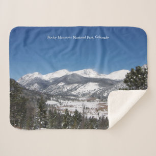 Rocky Mountain Nationalpark sherpa Decke Sherpadecke