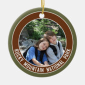 Rocky Mountain Nationalpark Souvenir Keramik Ornament (Vorne)