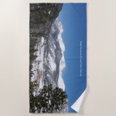 Rocky Mountain Nationalpark Strandtuch (Vorderseite)