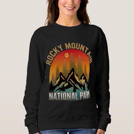 Rocky Mountain Nationalpark Sweatshirt (Vorderseite)