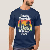 Rocky Mountain Nationalpark T-Shirt (Vorderseite)