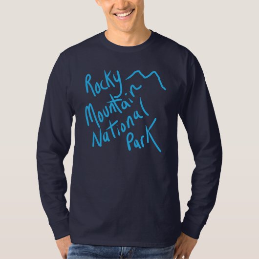 Rocky Mountain Nationalpark T-Shirt (Vorderseite)