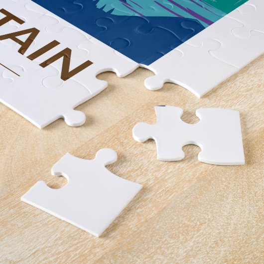 Rocky Mountain Nationalpark Teton Puzzle (Seite)