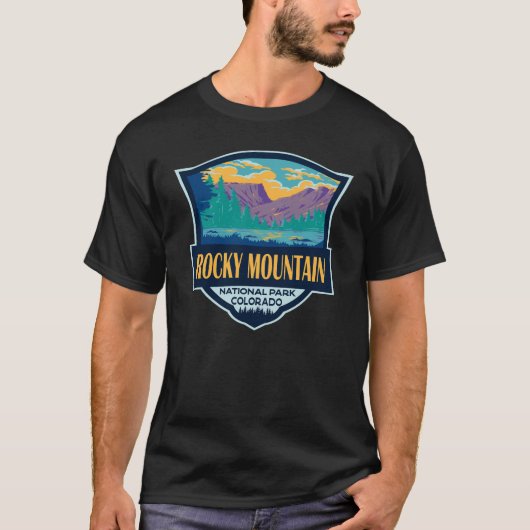 Rocky Mountain Nationalpark Teton T-Shirt (Vorderseite)