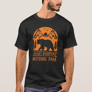 Rocky Mountain Nationalpark Us Vintag Colorado H T-Shirt