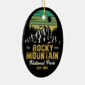 Rocky Mountain Nationalpark Vintag Souvenirs 60er Keramik Ornament (Rechts)