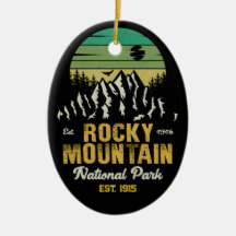 Rocky Mountain Nationalpark Vintag Souvenirs 60er