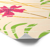 Rocky Mountain Nationalpark Vintage Poster (Ecke)