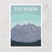 Rocky Mountain Nationalpark Wandern Postkarte (Vorderseite)