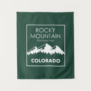 Rocky Mountain Nationalpark Wandteppich