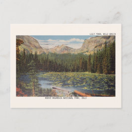 Rocky Mountain Nationalpark Wiles Becken Postkarte