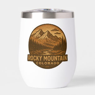 Rocky Mountain Nationalpark Wine Tumbler