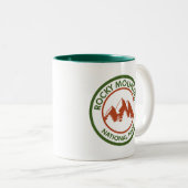 Rocky Mountain Nationalpark Zweifarbige Tasse (VorderseiteRechts)