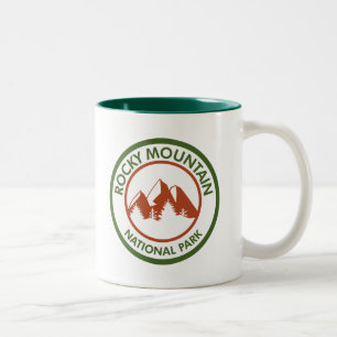 Rocky Mountain Nationalpark Zweifarbige Tasse