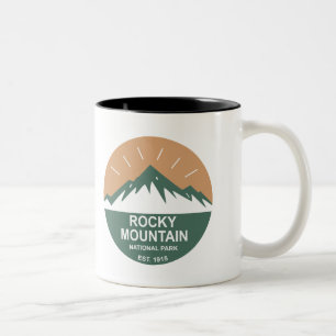 Rocky Mountain Nationalpark Zweifarbige Tasse
