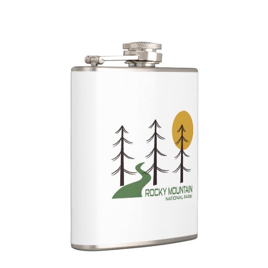 Rocky Mountain Nationalparkroute Flachmann (Rechts)