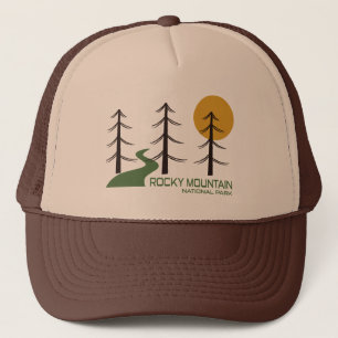 Rocky Mountain Nationalparkroute Truckerkappe