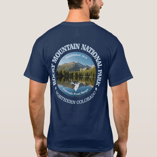 Rocky Mountain NP 2 T-Shirt (Rückseite)