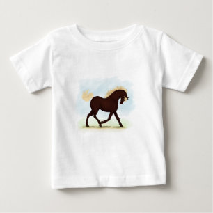 Rocky Mountain Pferd Reittiere Baby T-shirt
