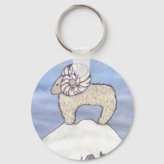 Rocky Mountain Ram Schlüsselanhänger (Vorderseite)