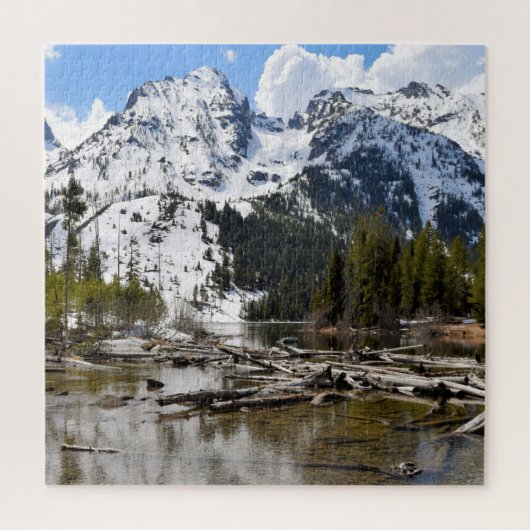 Rocky Mountain Reflections - 20x20 - 676 Stk. Puzzle (Vertikal)