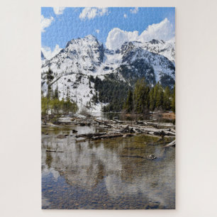Rocky Mountain Reflections - 20x30 - 1014 Teile. Puzzle