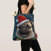 Rocky Mountain Santa und sein Pferd Tasche (Von Nahem)