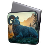 Rocky Mountain Sheep Laptopschutzhülle (Vorderseite Links)