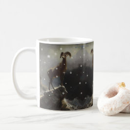 Rocky Mountain Sheep von Albert Bierstadt Kaffeetasse