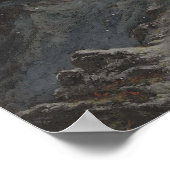 Rocky Mountain Sheep von Albert Bierstadt Poster (Ecke)