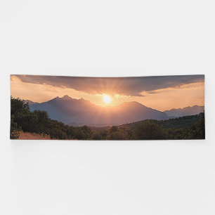 Rocky-Mountain-Sonnenaufgang Banner
