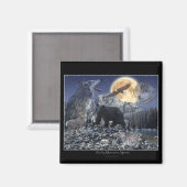 ROCKY MOUNTAIN SPIRIRIEN Art Magnet (Vorderseite/Rückseite)