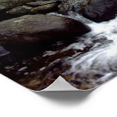 Rocky Mountain Stream Posters Poster (Ecke)