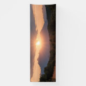 Rocky Mountain Sunrise Banner (Vertikal)