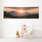 Rocky Mountain Sunrise Banner (Insitu)