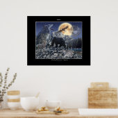 ROCKY MOUNTAIN TIERE SPIRIRIEN Art Poster (Küche)