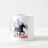 Rocky Mountain Ultimate Pleasure Horse Kaffeetasse (Vorderseite Links)
