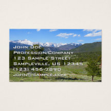 Rocky Mountain View Landschaft
