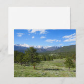 Rocky Mountain View Landschaft (Vorne/Hinten)