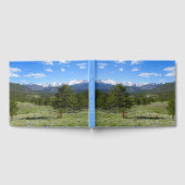 Rocky Mountain View Landschaft Gästebuch (Voll)