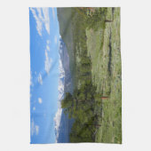 Rocky Mountain View Landschaft Geschirrtuch (Vertikal)