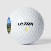 Rocky Mountain View Landschaft Golfball (Logo)
