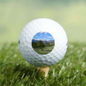 Rocky Mountain View Landschaft Golfball (Insitu T-Shirt)