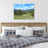 Rocky Mountain View Landschaft Leinwanddruck (Insitu (Schlafzimmer))