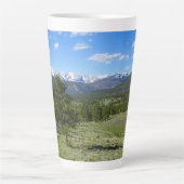 Rocky Mountain View Landschaft Milchtasse (Vorderseite)