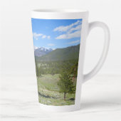 Rocky Mountain View Landschaft Milchtasse (Rechts)