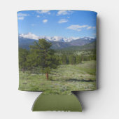 Rocky Mountain View Landschaftliche Landschaft Dosenkühler (Rückseite)